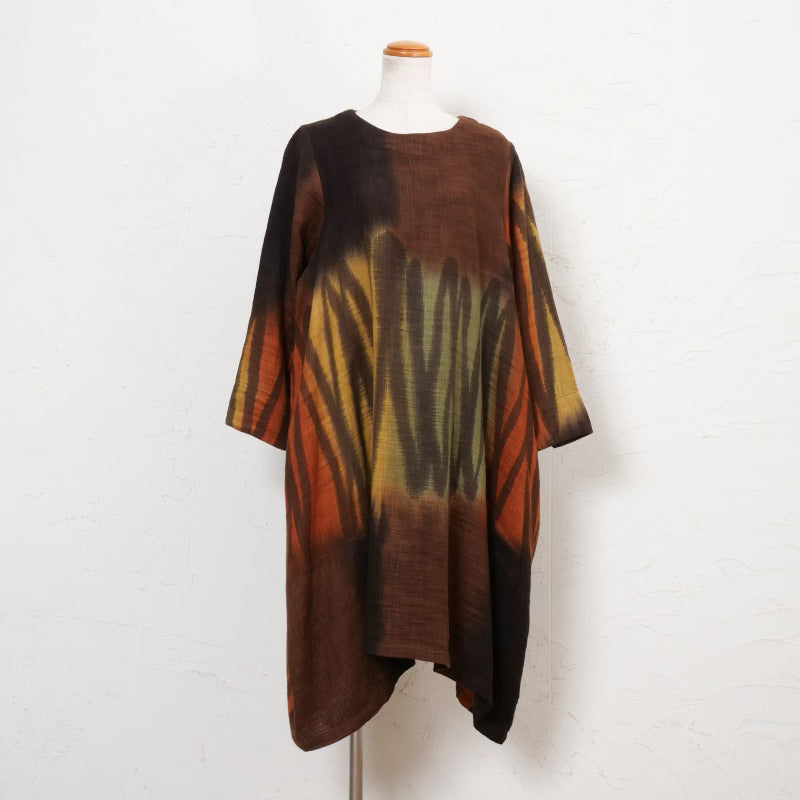 Cotton Hand Brushed Dress