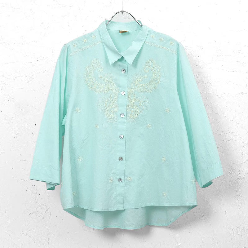 Oriental Embroidery Blouse