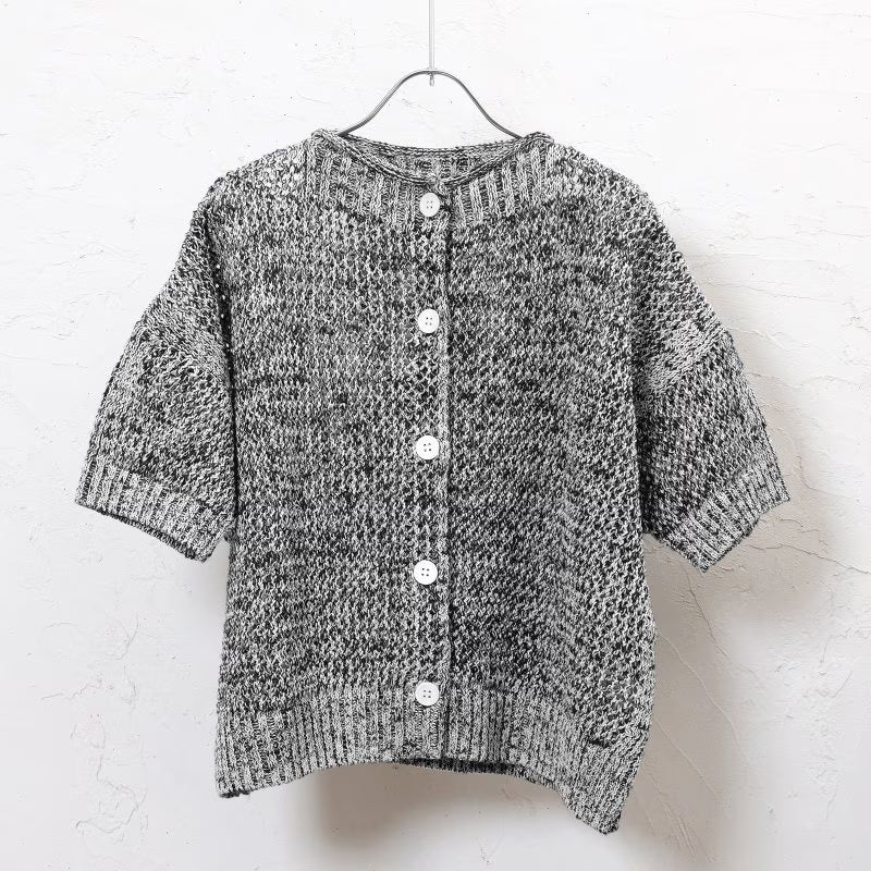 Straw Yarn Mesh Cardigan