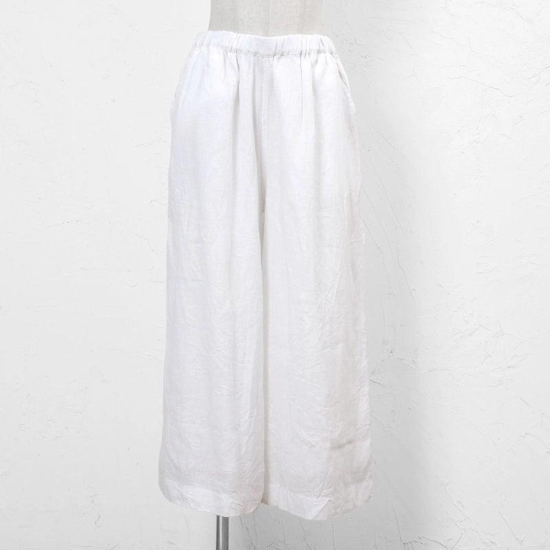 Linen Wide Pants N