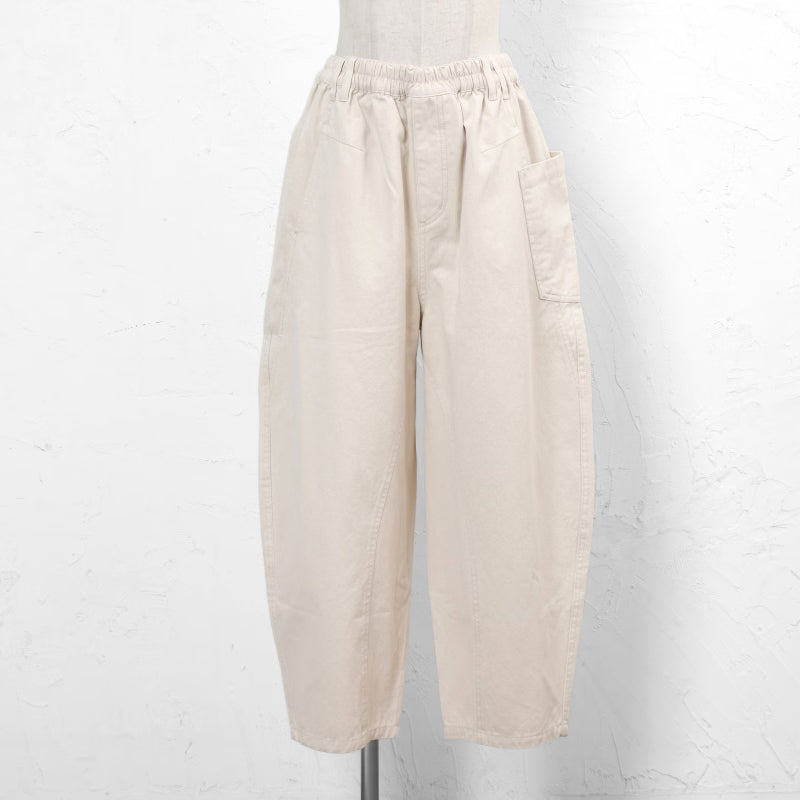 Curved Crotch Wash Pants