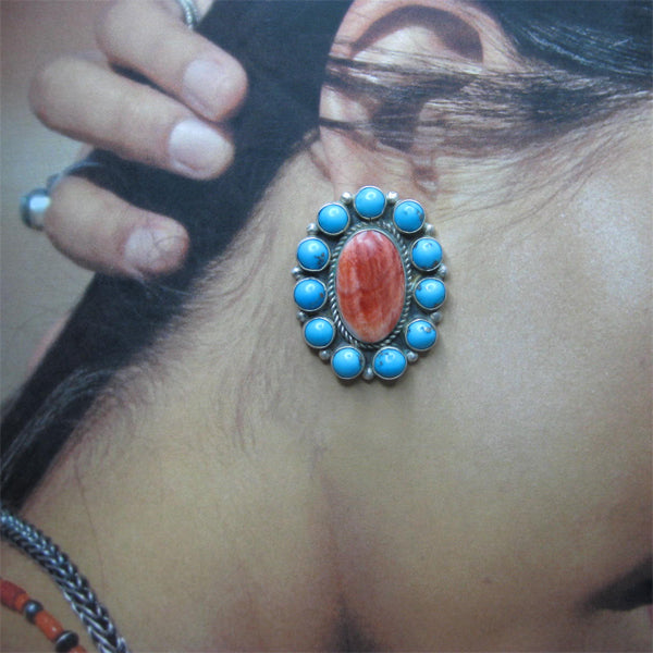 フレッド・ピーターズのスパイニークラスターイヤリング