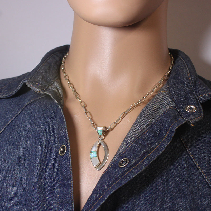 ストーンウィーバーによるインレイペンダントセット