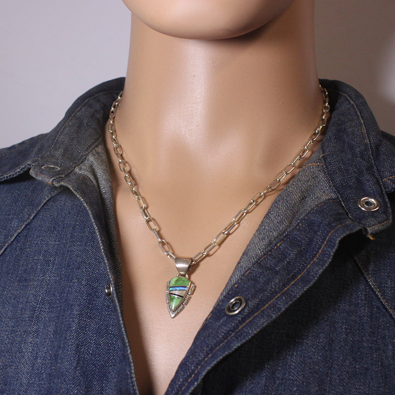 ストーンウィーバーペンダントとイヤリングセット