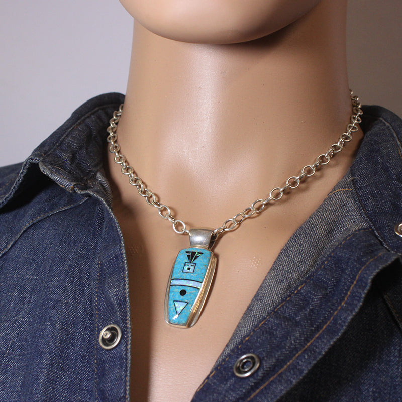 ケネス・ビッツィによるインレイペンダントセット