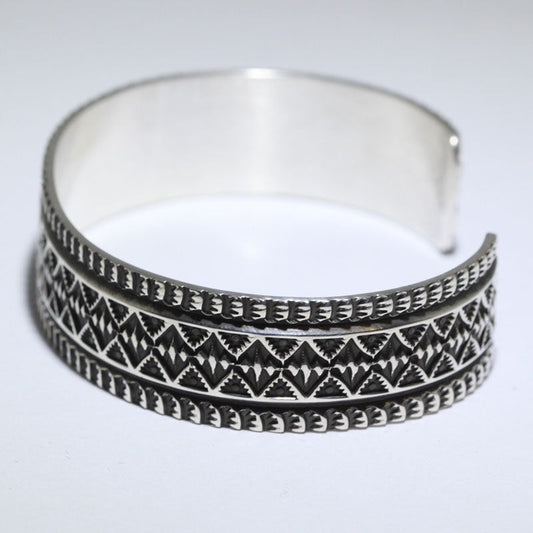 Silver Bracelet by Darrell Cadman