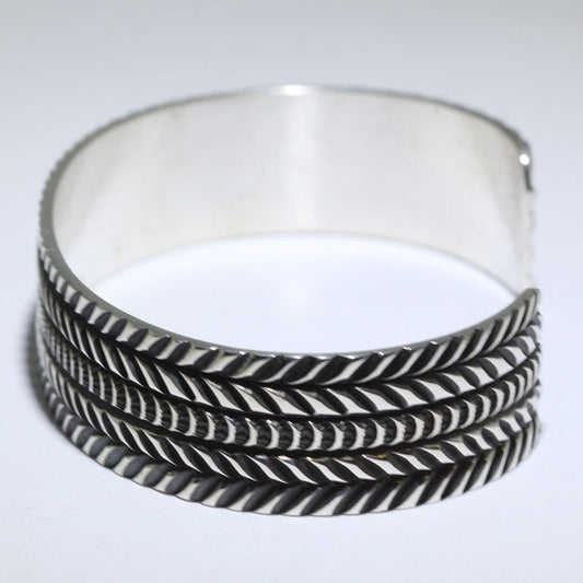 Silver Bracelet by Darrell Cadman