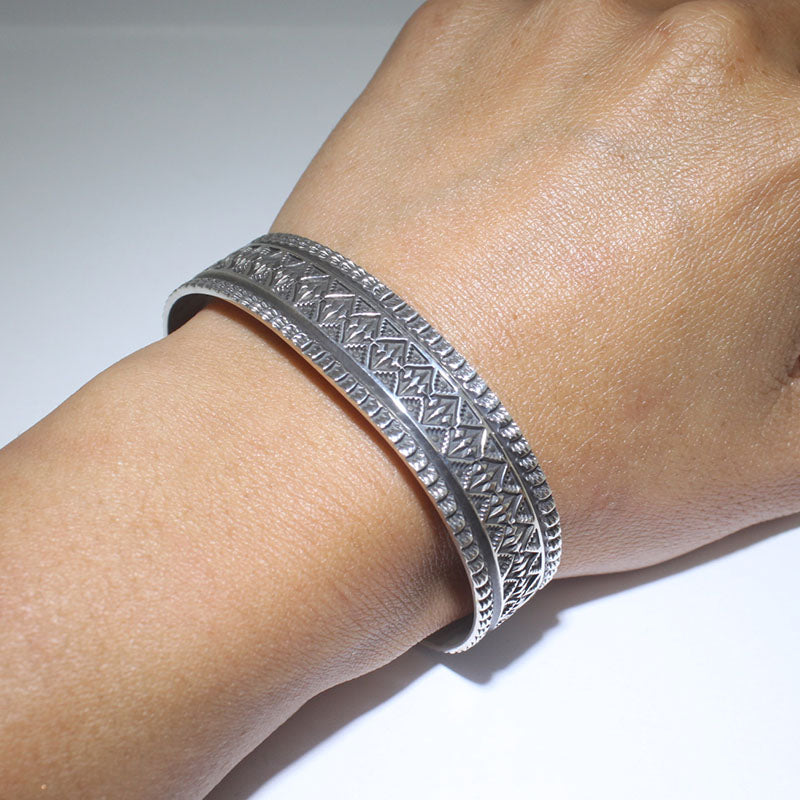 Silver Bracelet by Darrell Cadman
