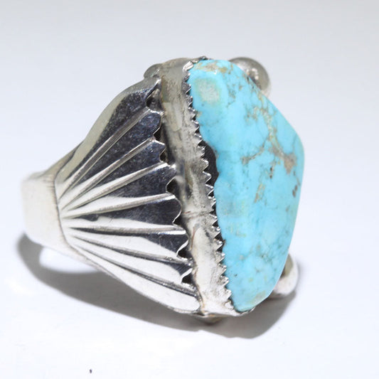 Cincin Kingman Turquoise ukuran 11.5