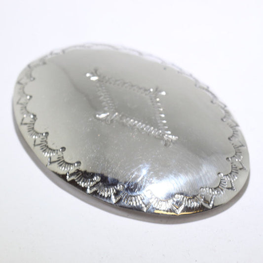 ナバホ族によるシルバーバックル