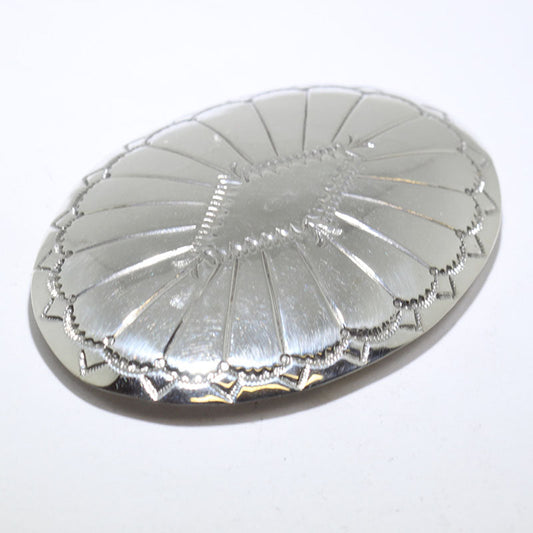 ナバホ族によるシルバーバックル