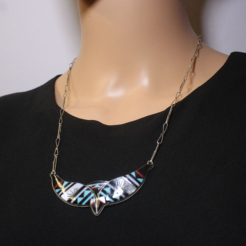 Inlay-Halskettenset von Navajo