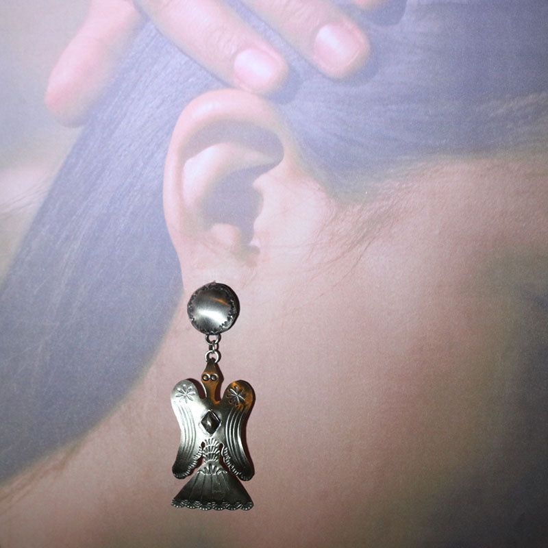 썬더버드 스탬프 귀걸이