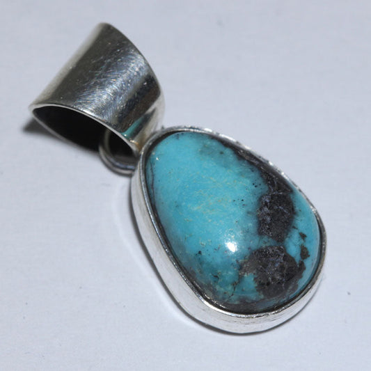 Bisbee Pendant by Robin Tsosie