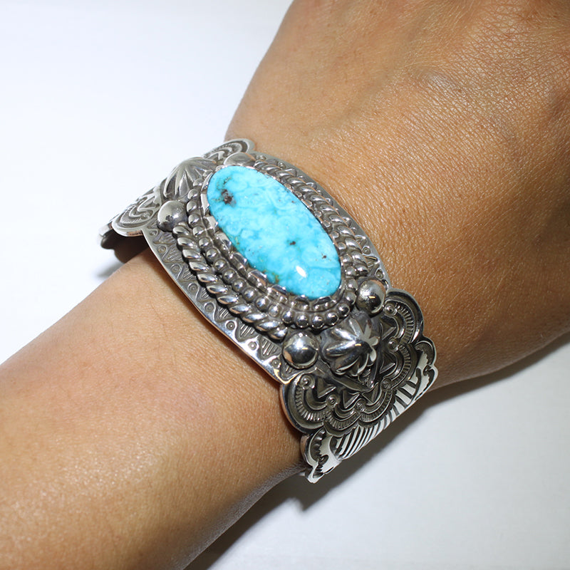 Kingman Bracelet by Arnold Blackgoat 5-3/4"