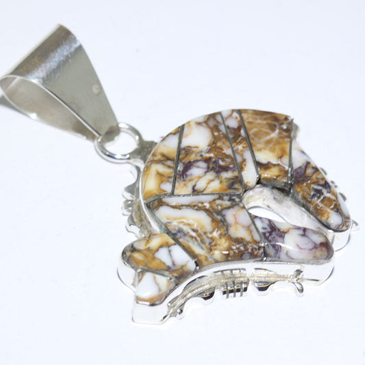 Pendente Urso com Incrustações por Steve Francisco