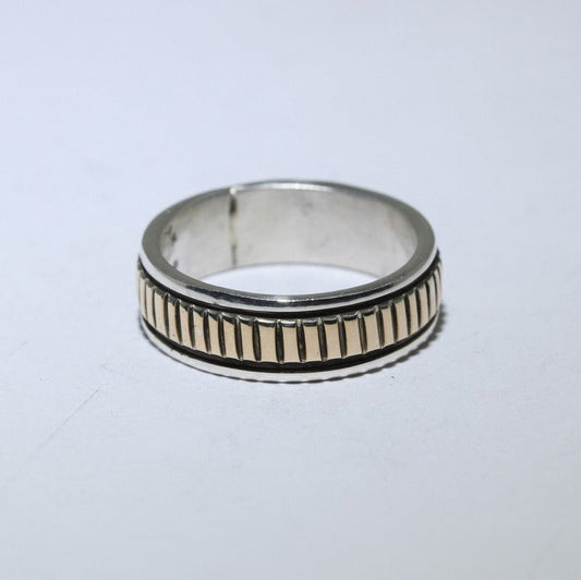 Nhẫn 14K & Bạc của Bruce Morgan