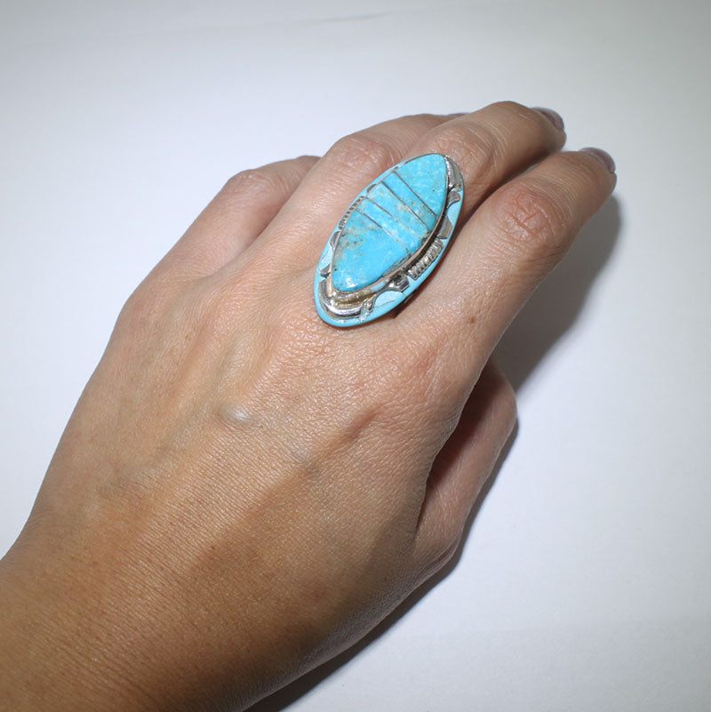 แหวนเงิน Inlay Kingman