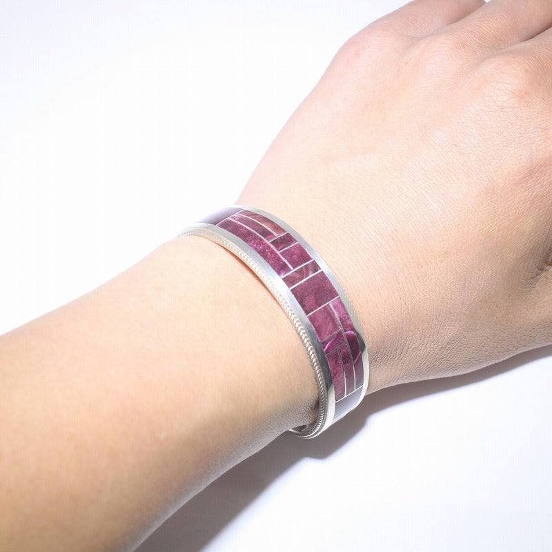 Bracelet Zuni en incrustation