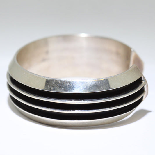 Silver Bracelet by Tom Hawk 5-3/4"