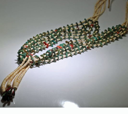 ターコイズジャクラネックレス