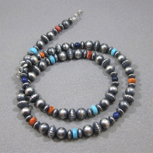 ナバホパールネックレス