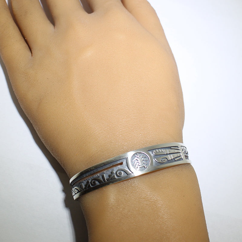 Pulseira de Prata por Lucion Koinva 5-1/2"