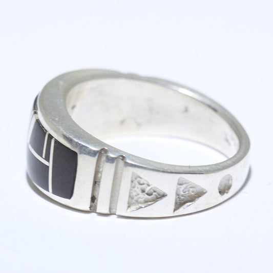 Anel com Incrustação Navajo - 9