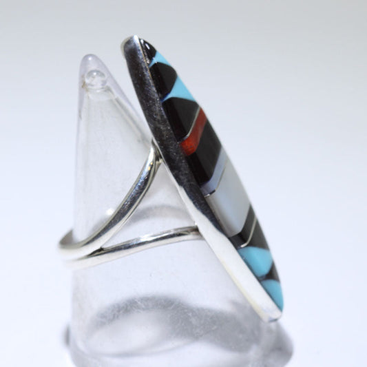 Inlay Ring by Zuni size 6