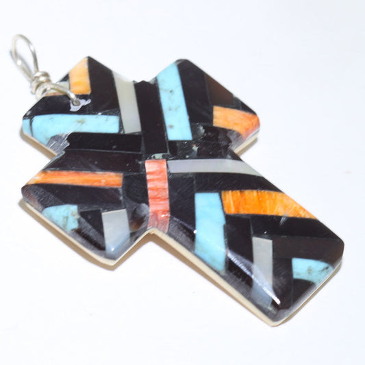 ジョー & アンジー・レアノ作 モザイクペンダント