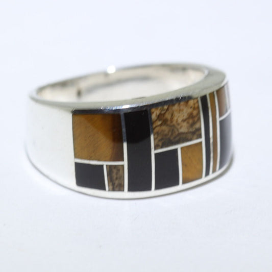 Mens inlay ring S.10