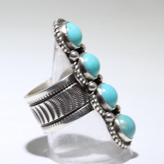 ハーマン・スミスのスリーピングビューティーリング - サイズ7.5