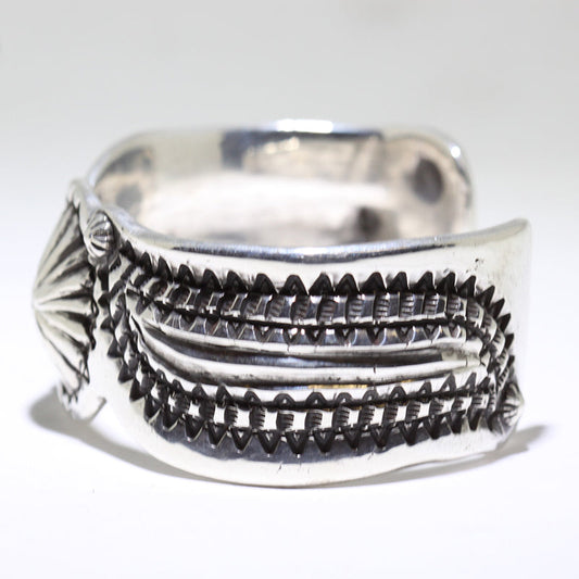 ایرنی لسٹر کے بنائے ہوئے کوائن سلور بریسلٹ 5-3/4"