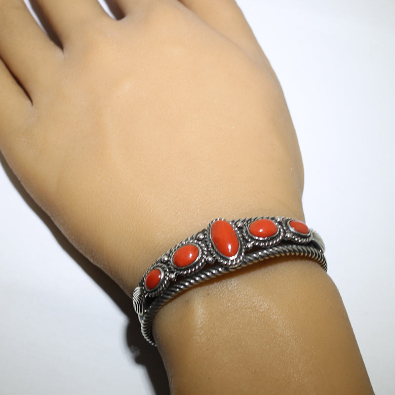 اسٹیو آرویزو کا مرجان کنگن 5-1/4"