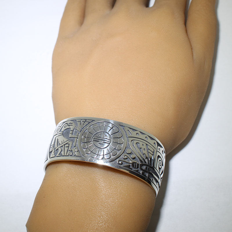 Gelang Perak oleh Clifton Mowa 5-3/4"