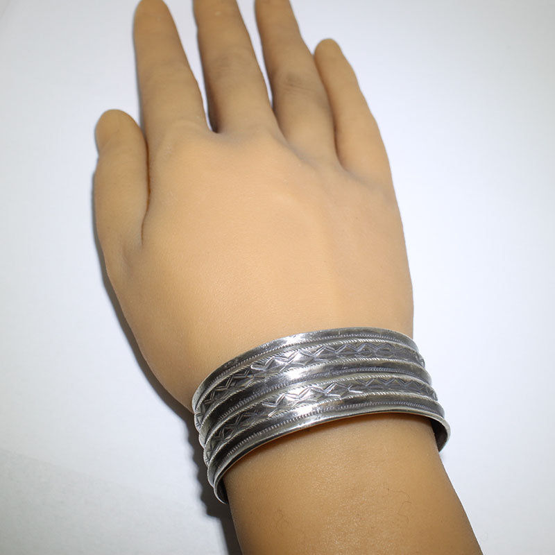 Pulseira de Prata de Moedas por Jesse Robbins - 12,7 cm