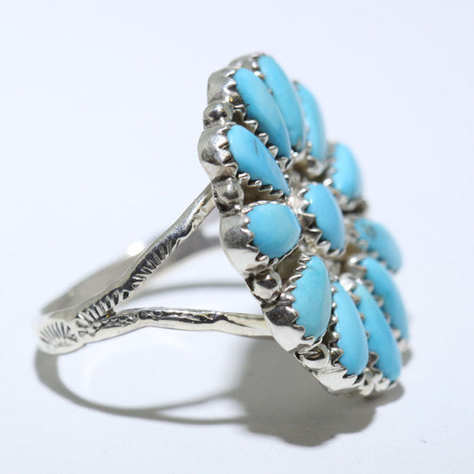 ナバホ族 ターコイズリング サイズ9