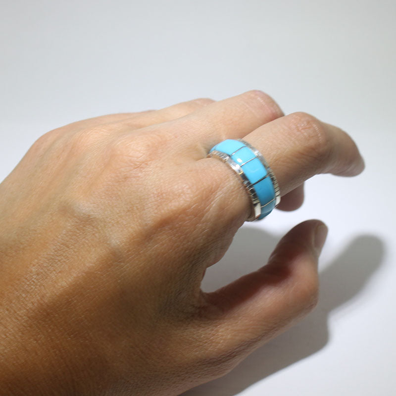 Turkoois Inleg Ring door Steve Francisco