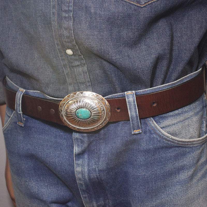 Turquoise Buckle ng Navajo