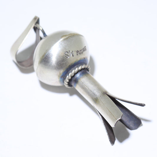 Palawit na Kwintas na may Squash Bead ng Navajo