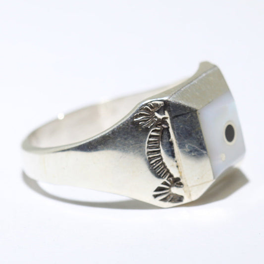 Bague incrustée par Veronica Benally - 10