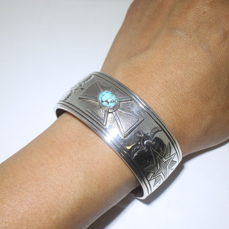 Bracelet en turquoise persane par Charlie John