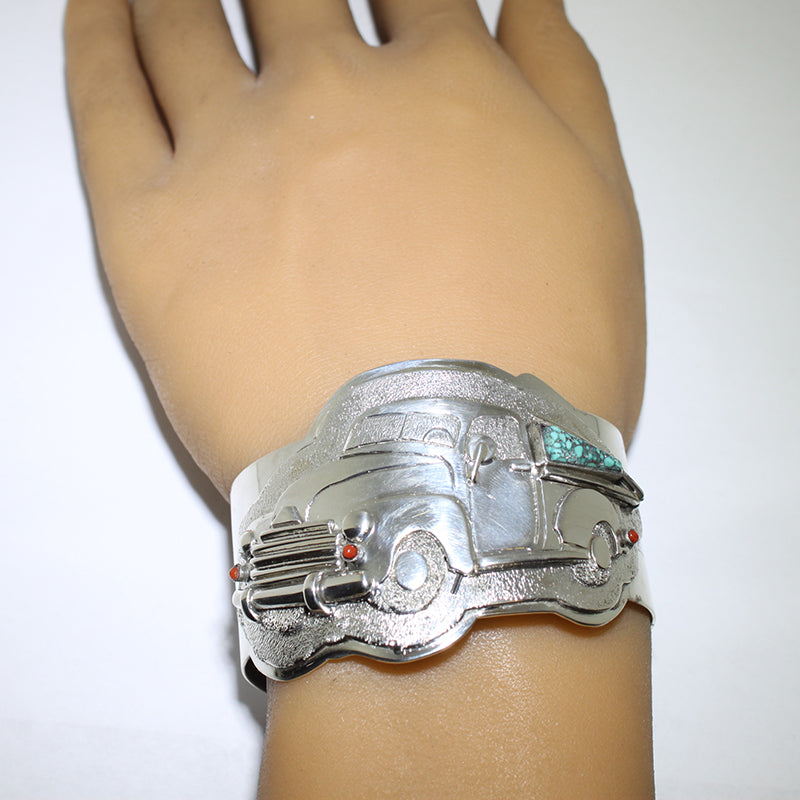 Old Chevy Bracelet by Ray Winner 5-3/4"