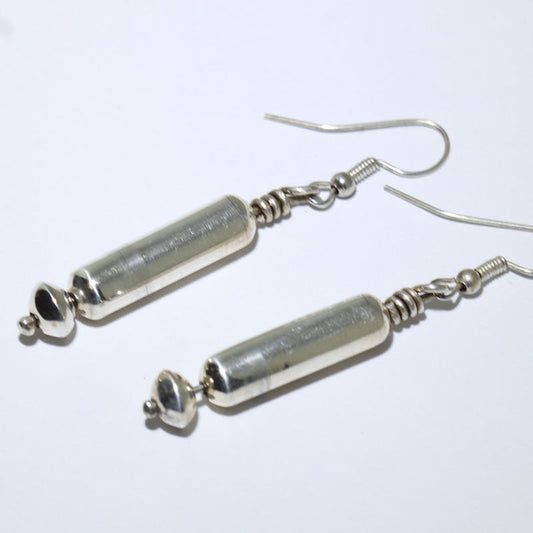 ナバホ族によるシルバーイヤリング