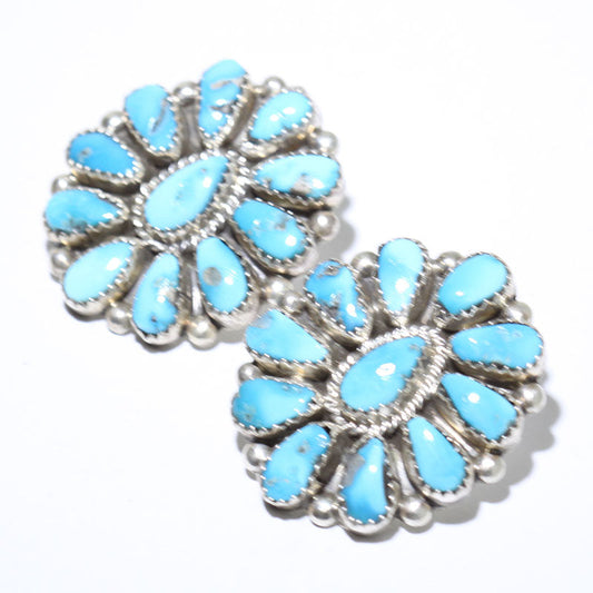 ナバホのクラスターピアス