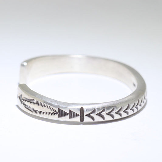 칼빈 마르티네즈 실버 팔찌 5-1/2"