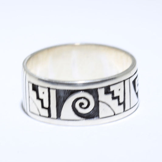 クリフトン・モワによるシルバーリング - 15.5