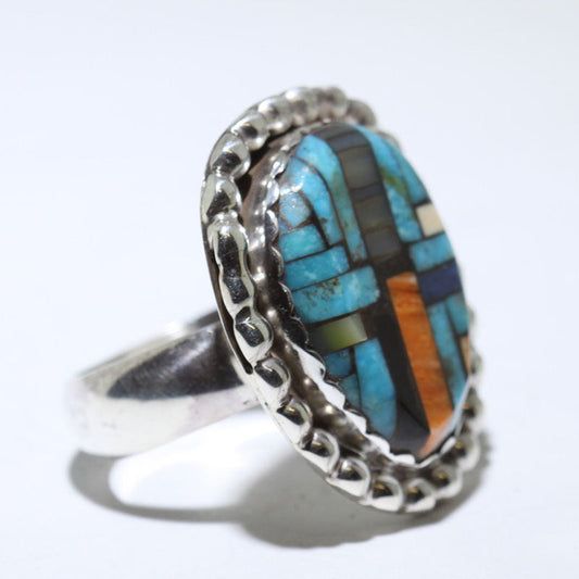 ジョー&アンジー・レアノによるモザイクリング - サイズ7.5