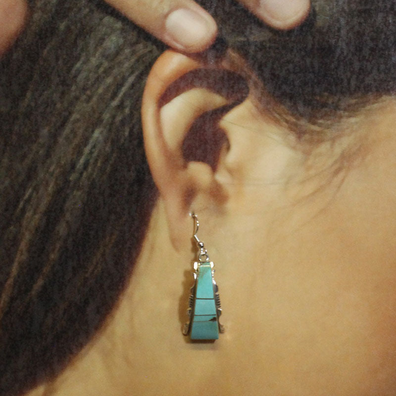 স্টিভ ফ্রান্সিসকোর ইনলে কানের দুল