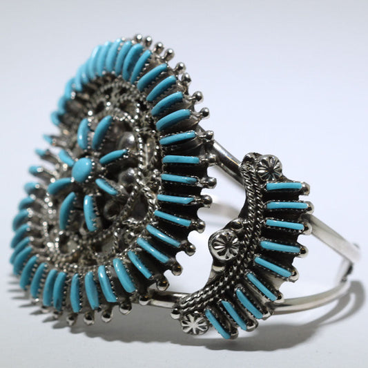 Vòng tay dạng cụm của Zuni kích thước 5-3/8"